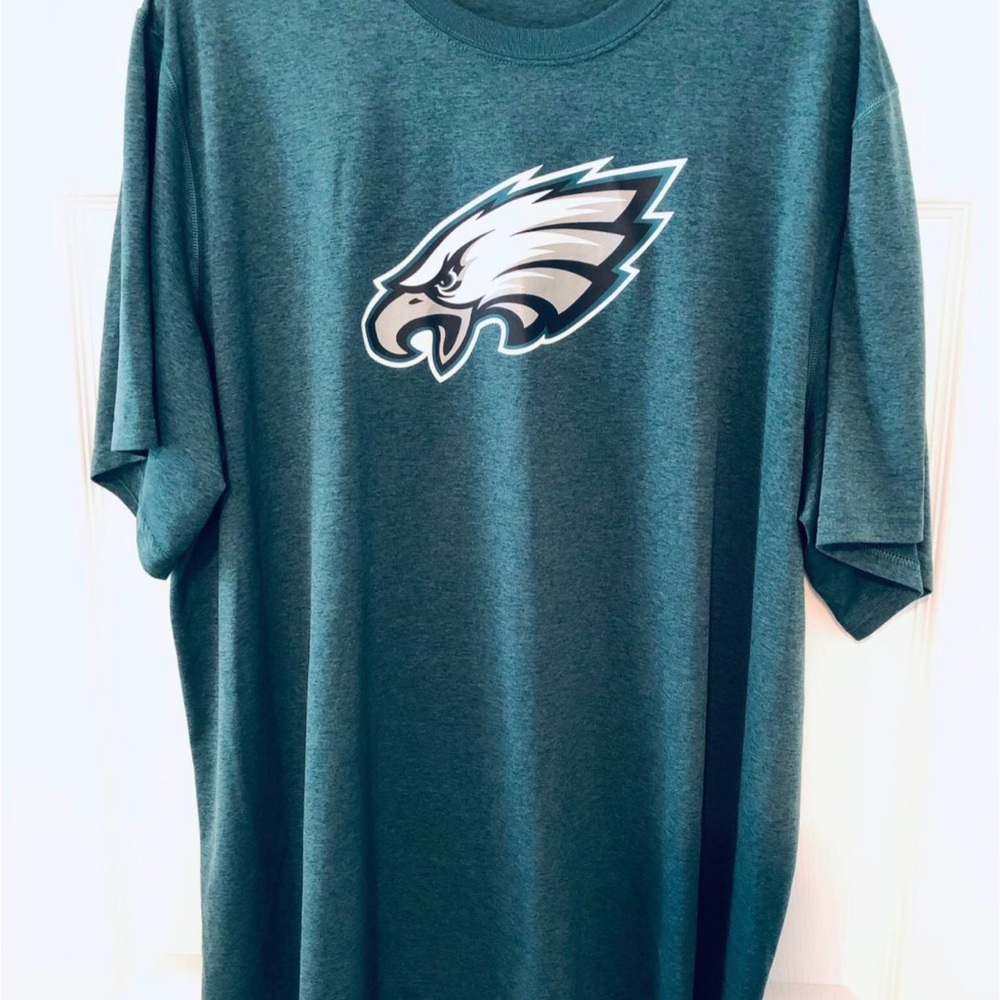 NFL Philadelphia Eagles Football Mens Trainjng Shirt XXL Nike Dri-Fit Tee Logo